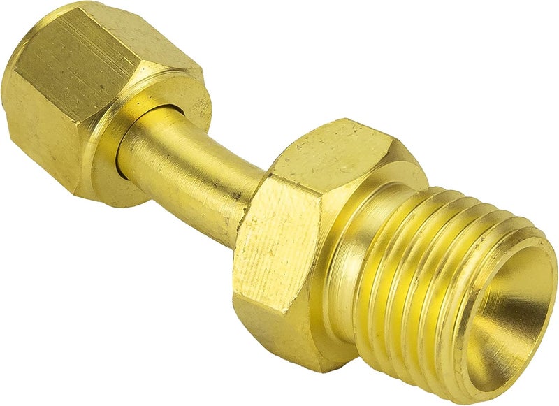 Sa منظم الأكسجين / موصل الشعلة إلى موصل الخرطوم - الحجم ''A'' 3/8''-24-RH إلى الحجم ''B'' 9/16''-18-RH - Image 1